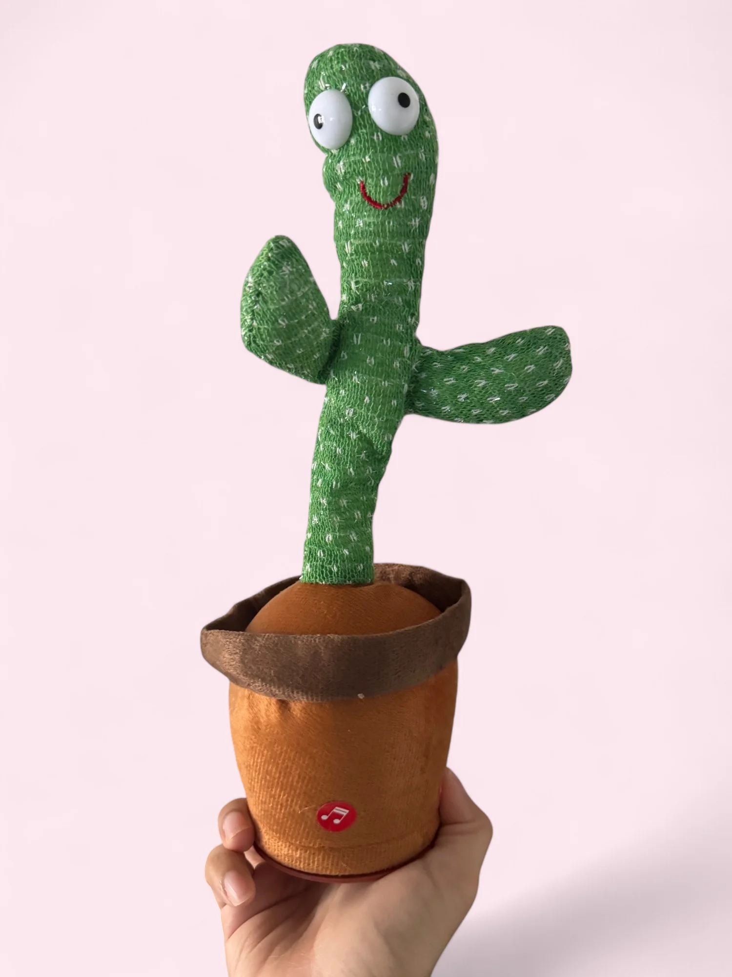 singing and talking cactus toy