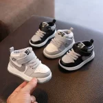 Kids High Top Sneakers – Breathable Running Shoes for Boys & Girls, Comfortable Outdoor Walking & School Shoes