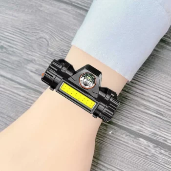 LED Portable Wristlight Strap – USB Rechargeable Wrist Lamp for Night Running, Cycling, Fishing, Camping & Outdoor Safety