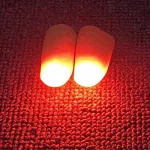 2PCS LED Magic Thumb Trick – Light Up Fingers with Soft Thumb Tips, Funny Magic Props for Kids, Halloween & Party Toys
