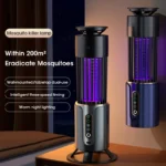 Mosquito Killer Lamp USB Electric Insect Fly Trap Camping Lantern Silent Bug Zapper